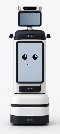 Design render of robot #2 with the added camera array